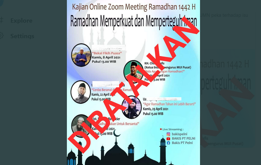 Tuduhan Radikalisme, Kotori Nuansa Sambut Ramadan